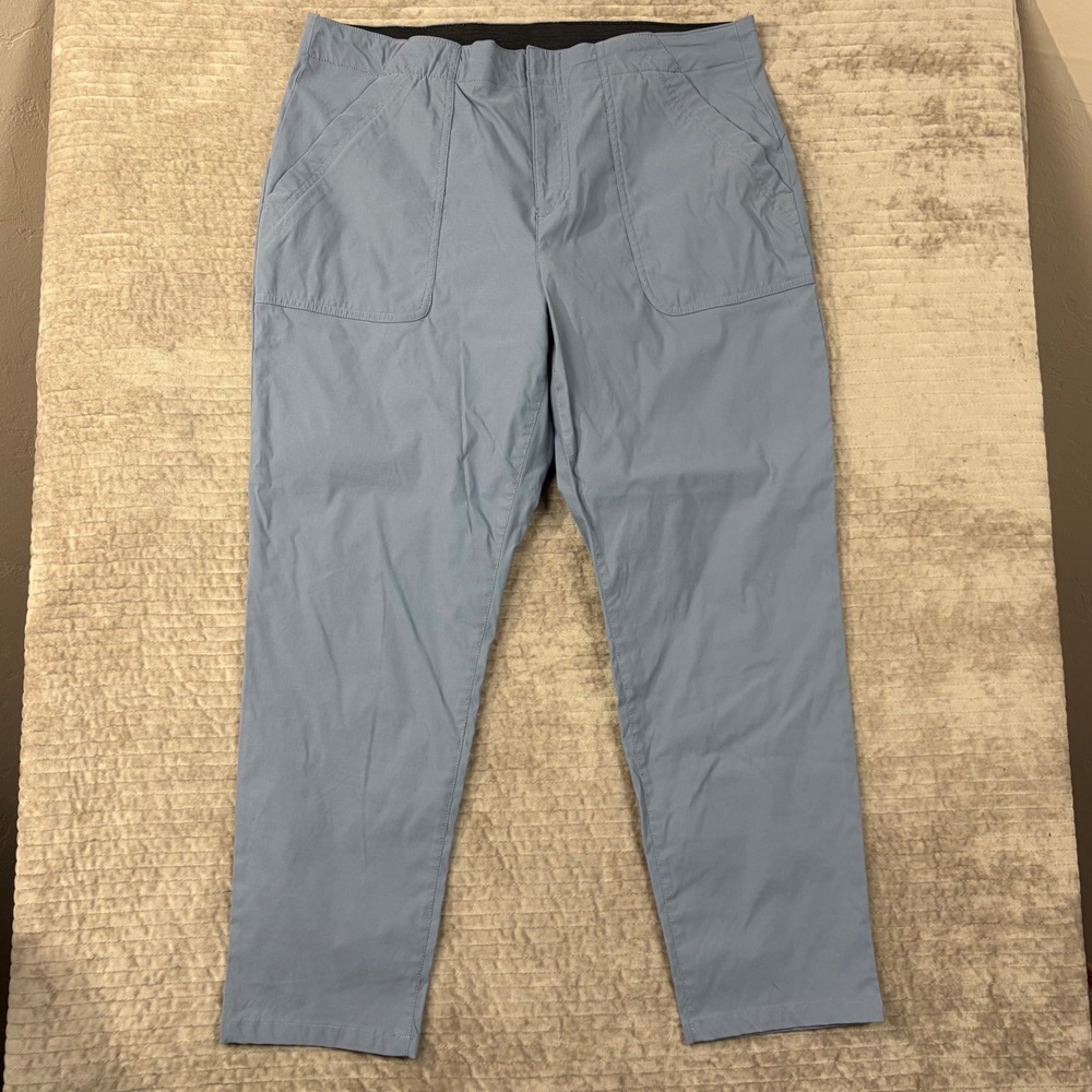 Eddie Bauer Travex Light Blue Hiking Travel Pants Womens 16 C1597462 Spr/Sum 25